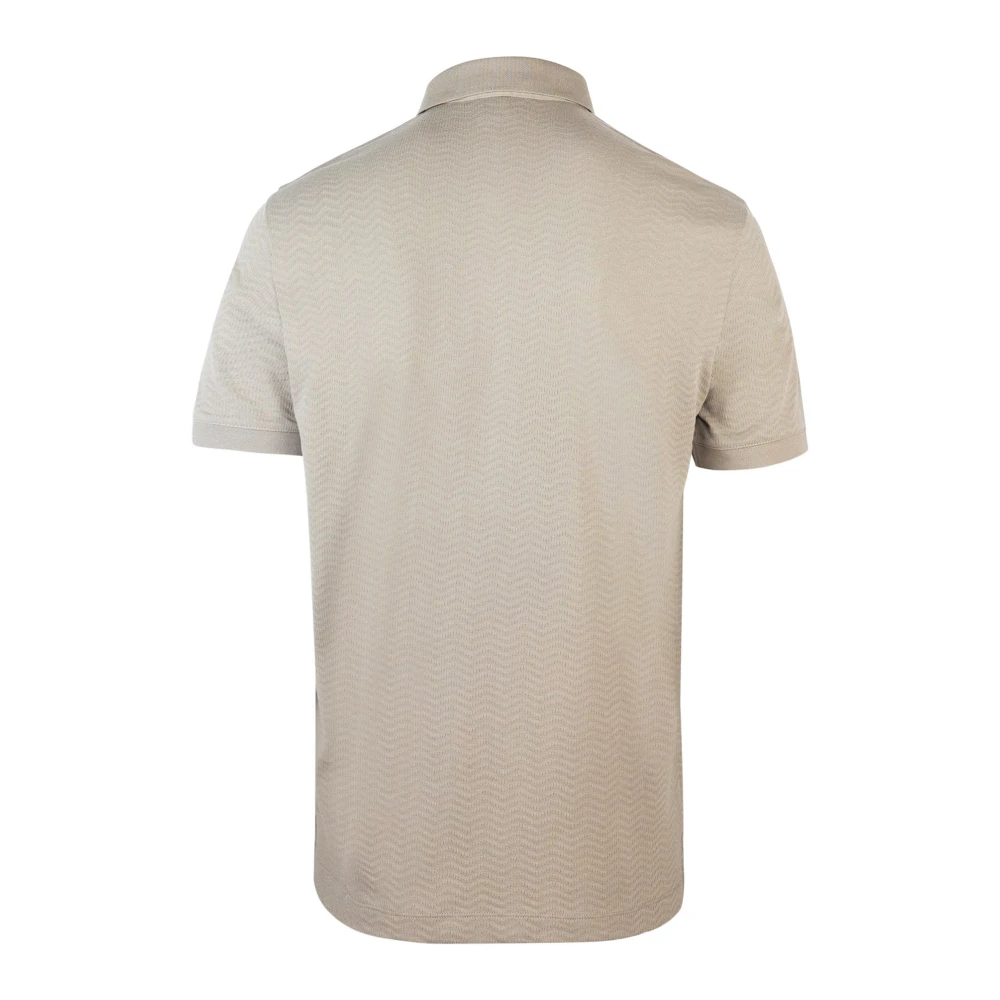 Emporio Armani Stijlvolle T-shirts en Polos Collectie Beige Heren