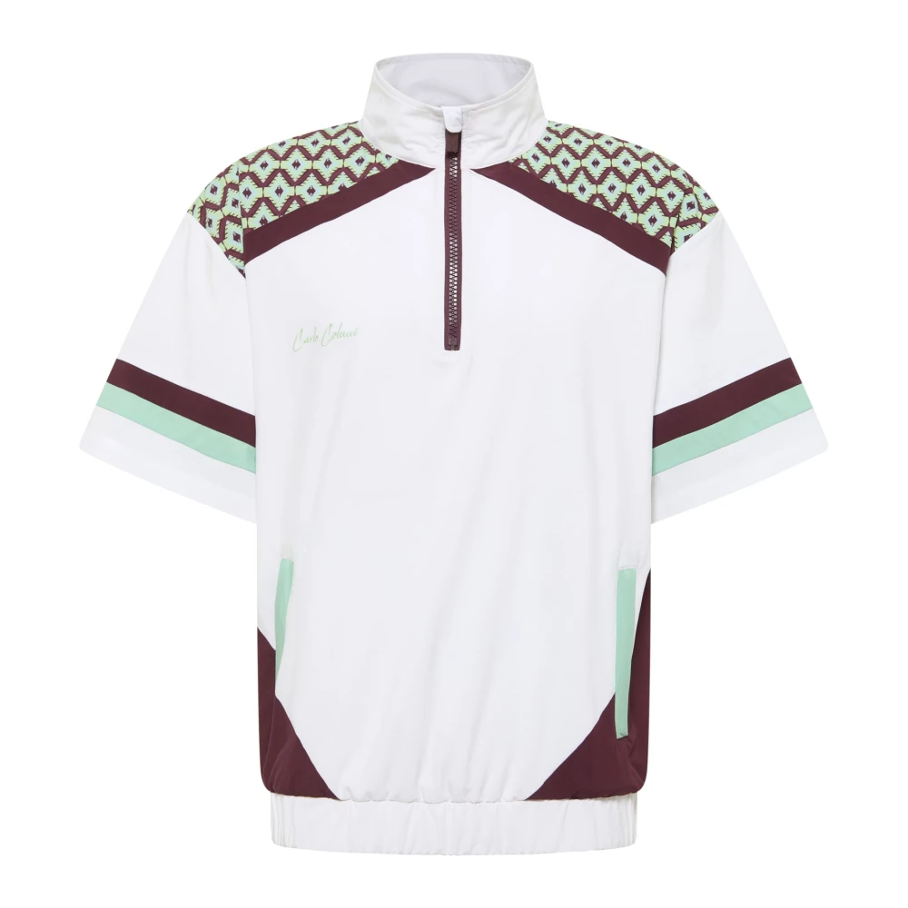 Carlo Colucci Men's White Training T-Shirts & Tops, Xl, Tracksuit T-Shirt Match Point