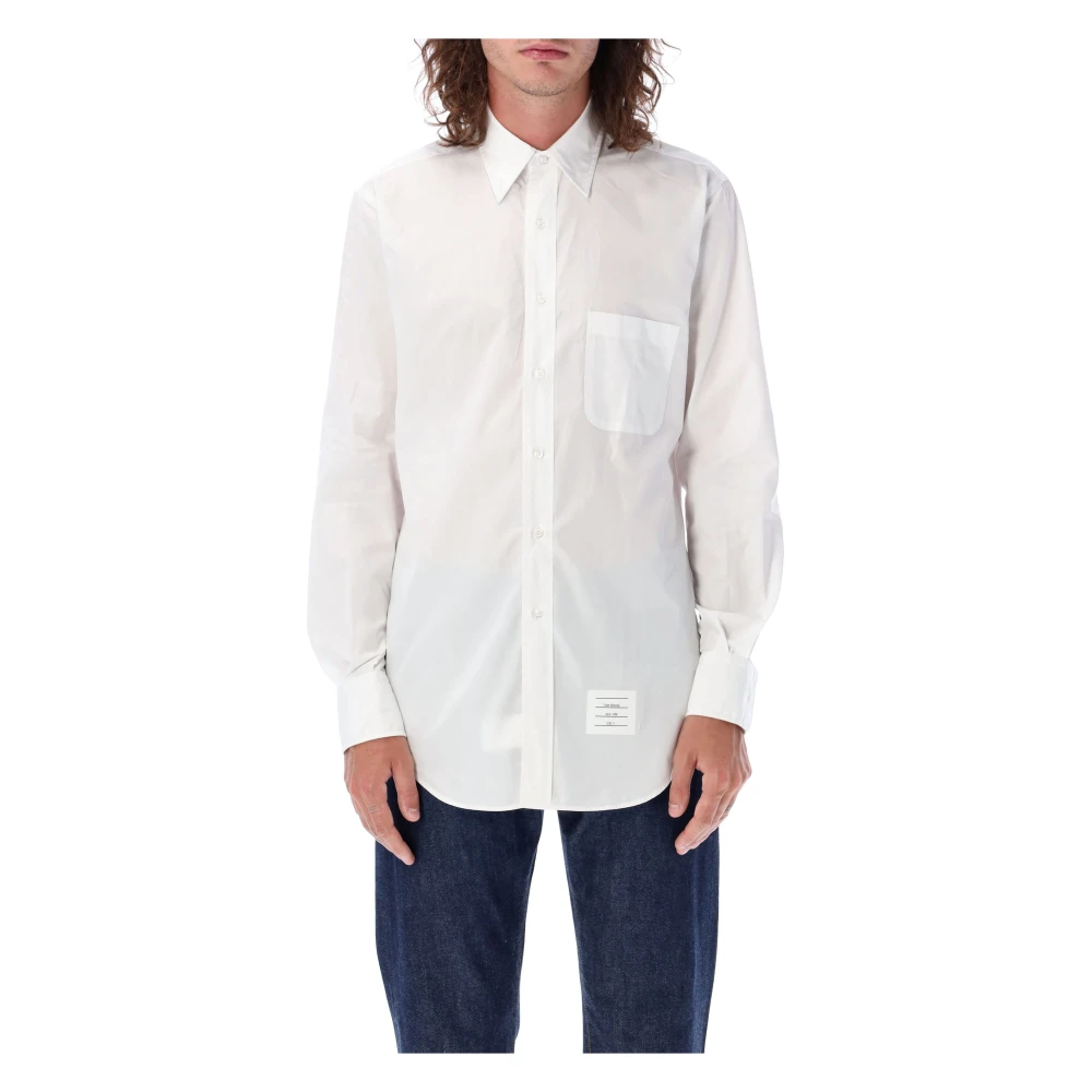 Thom Browne Klassiek Oxford Overhemd White Heren