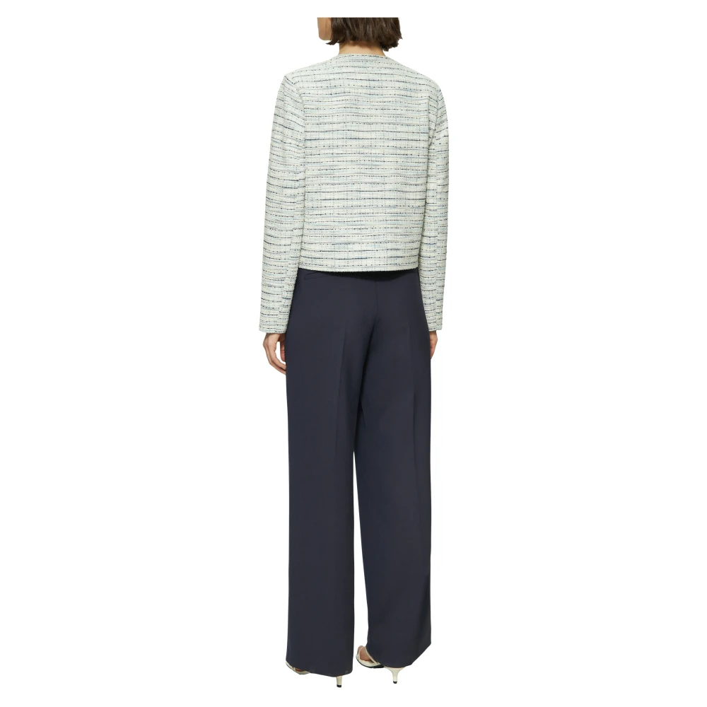 s.Oliver Geruite Bouclé Indoor Blazer Green Dames