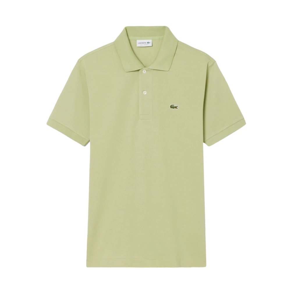 Lacoste Men's Green Polo Shirts, L, L.12.12 Original Polo