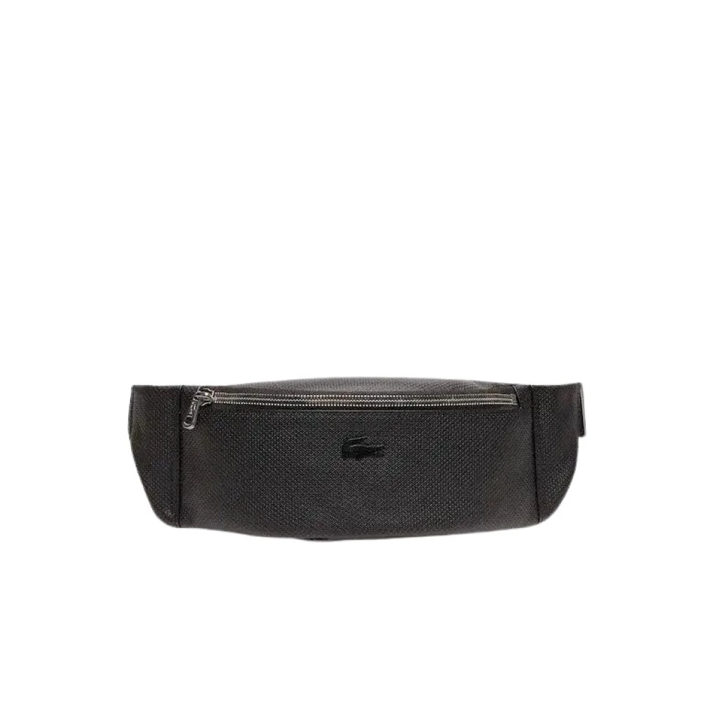 Lacoste Uomo Nero Borse, Taglia Unica, New,