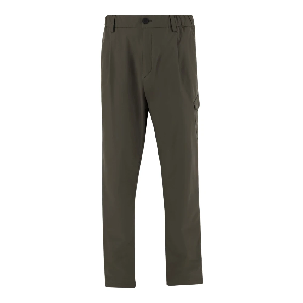 Herno Uomo Verde Pantaloni Funzionali Wardrobe