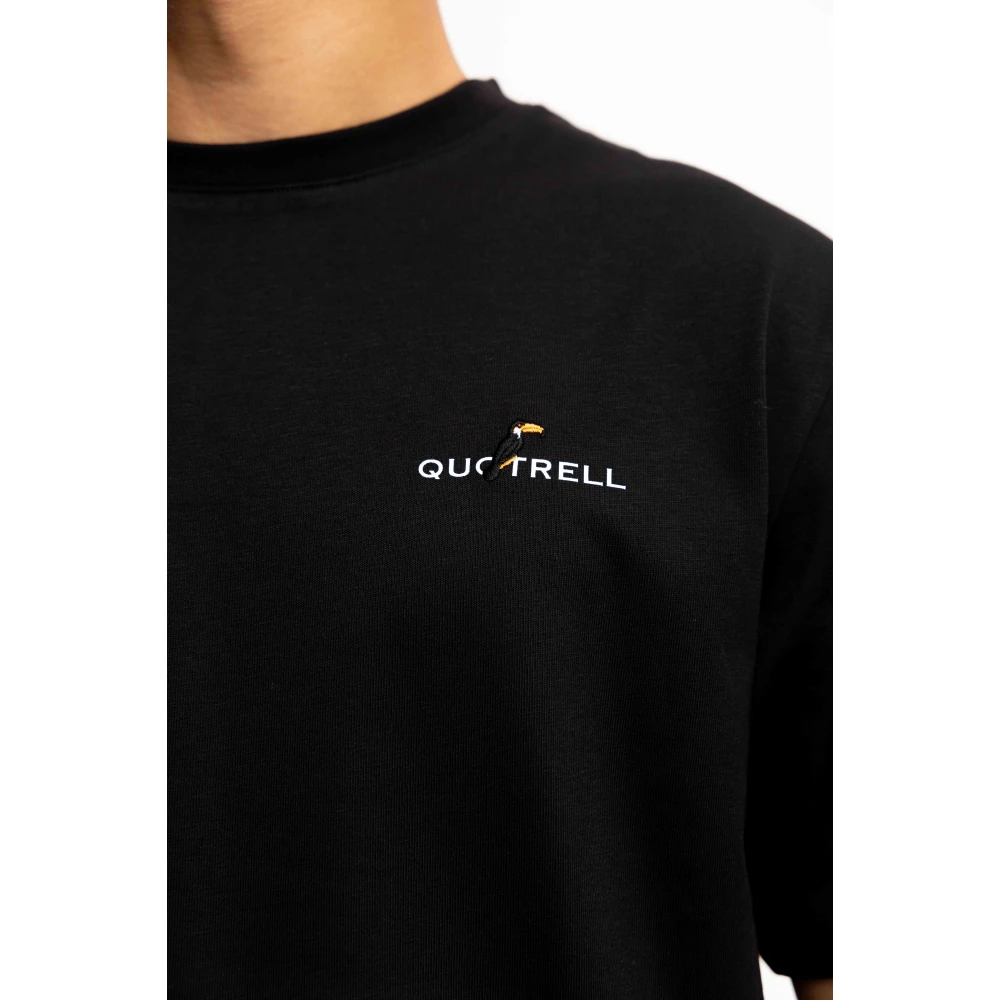 Quotrell Tropics T-Shirt Heren Zwart Black Heren