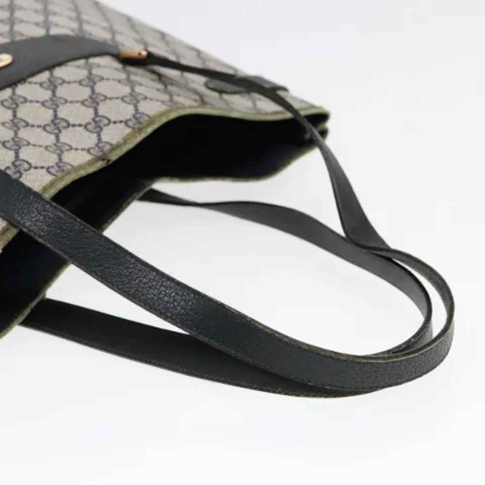 Gucci Vintage Pre-owned Leather totes Blue Dames