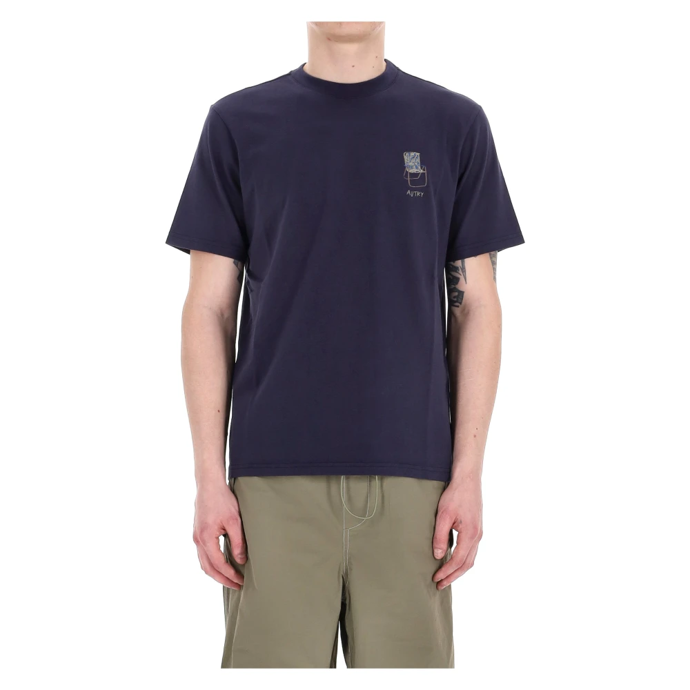 Autry - Tops > T-Shirts - Blue - Autry - Modalova