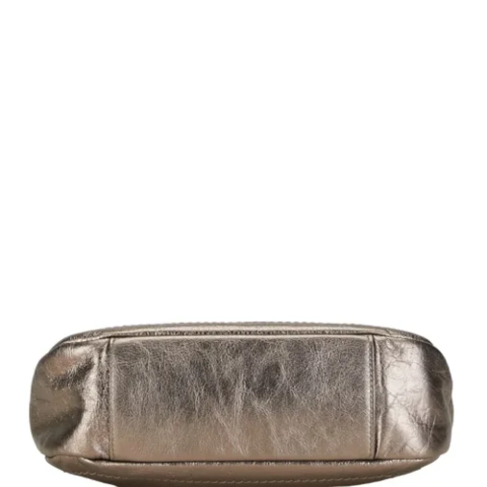 Salvatore Ferragamo Pre-owned Fabric handbags Gray Dames