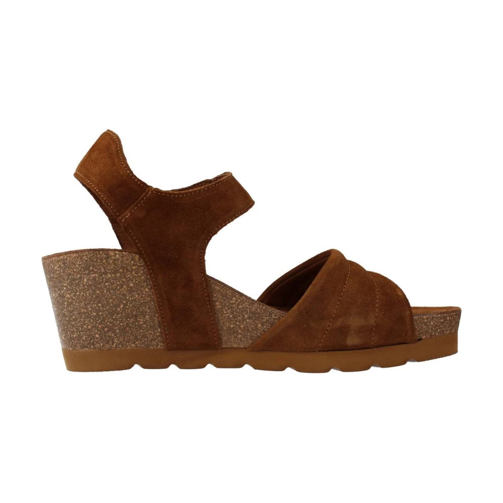 Panama Jack Wedges Brown, Dam