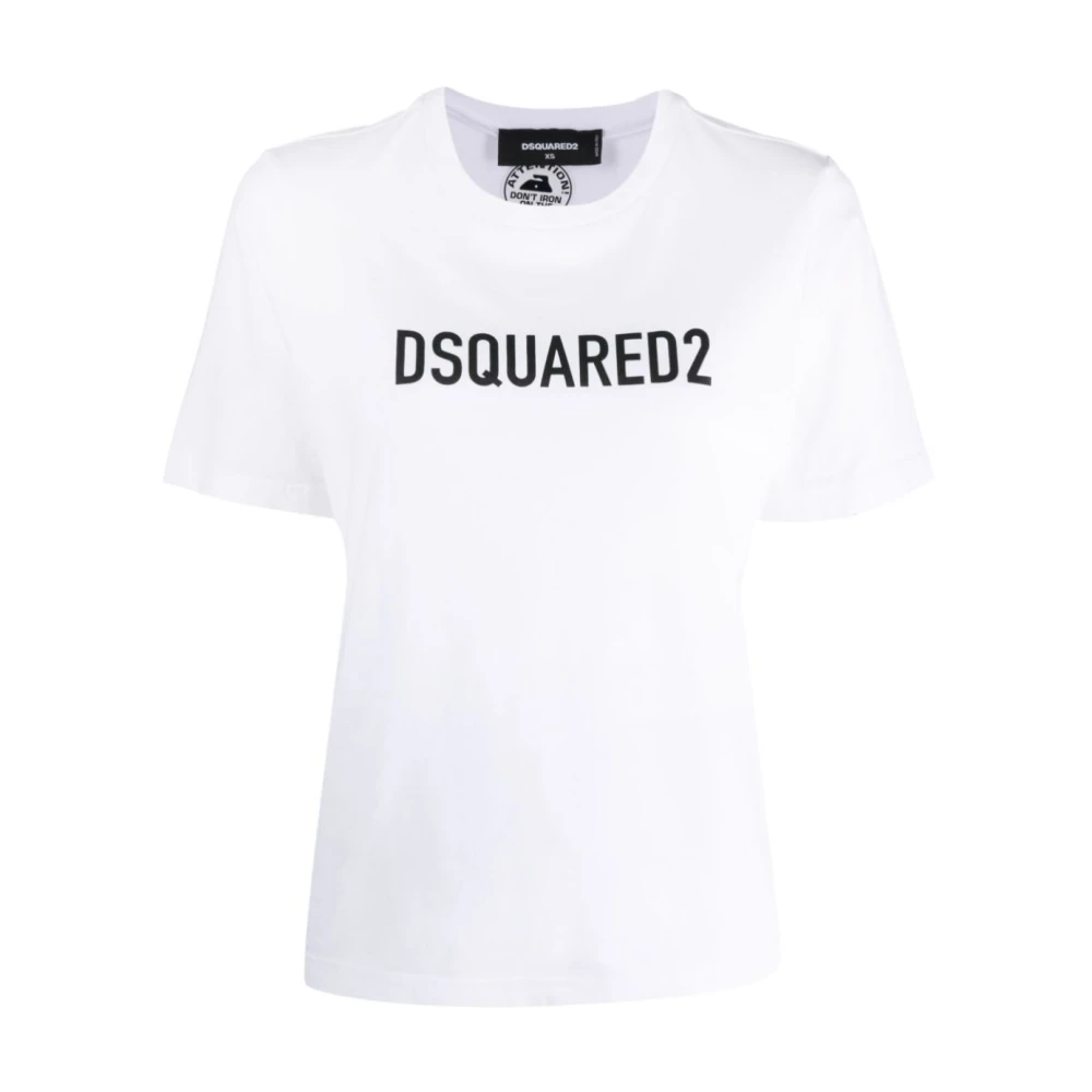 Dsquared2 T-Shirts White Dames