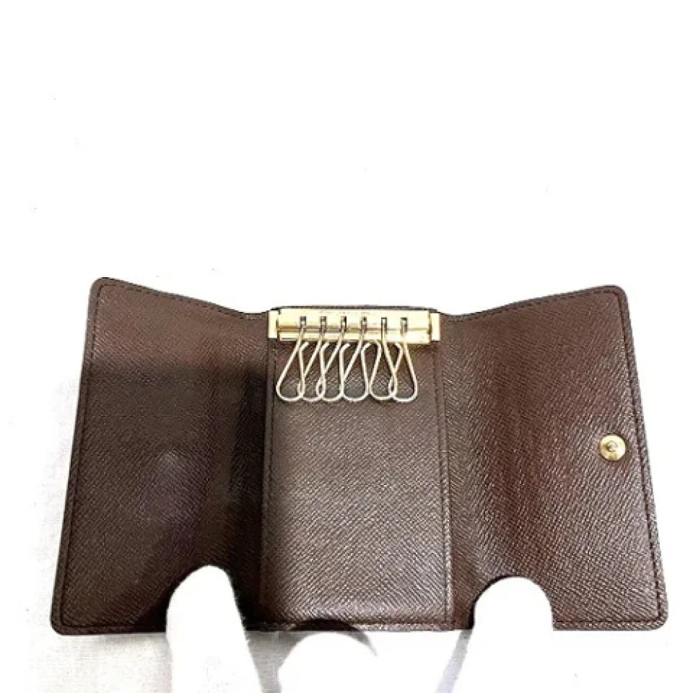 Louis Vuitton Vintage Pre-owned Canvas key-holders Brown Dames