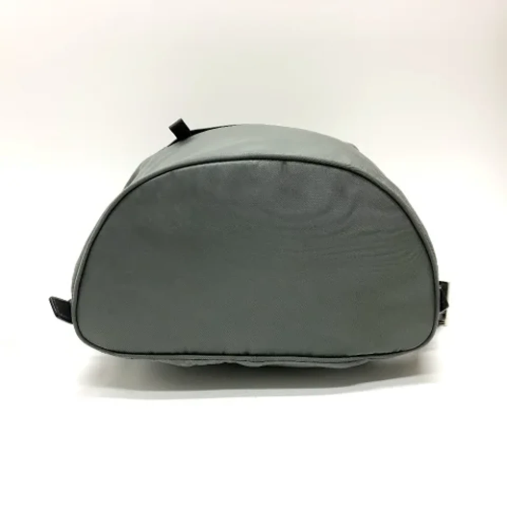 Prada Vintage Pre-owned Leather prada-bags Gray Dames