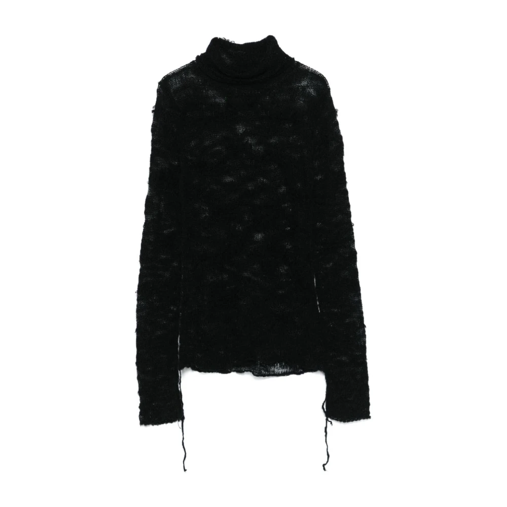 MM6 Maison Margiela Zwarte Sweater Collectie Black Dames
