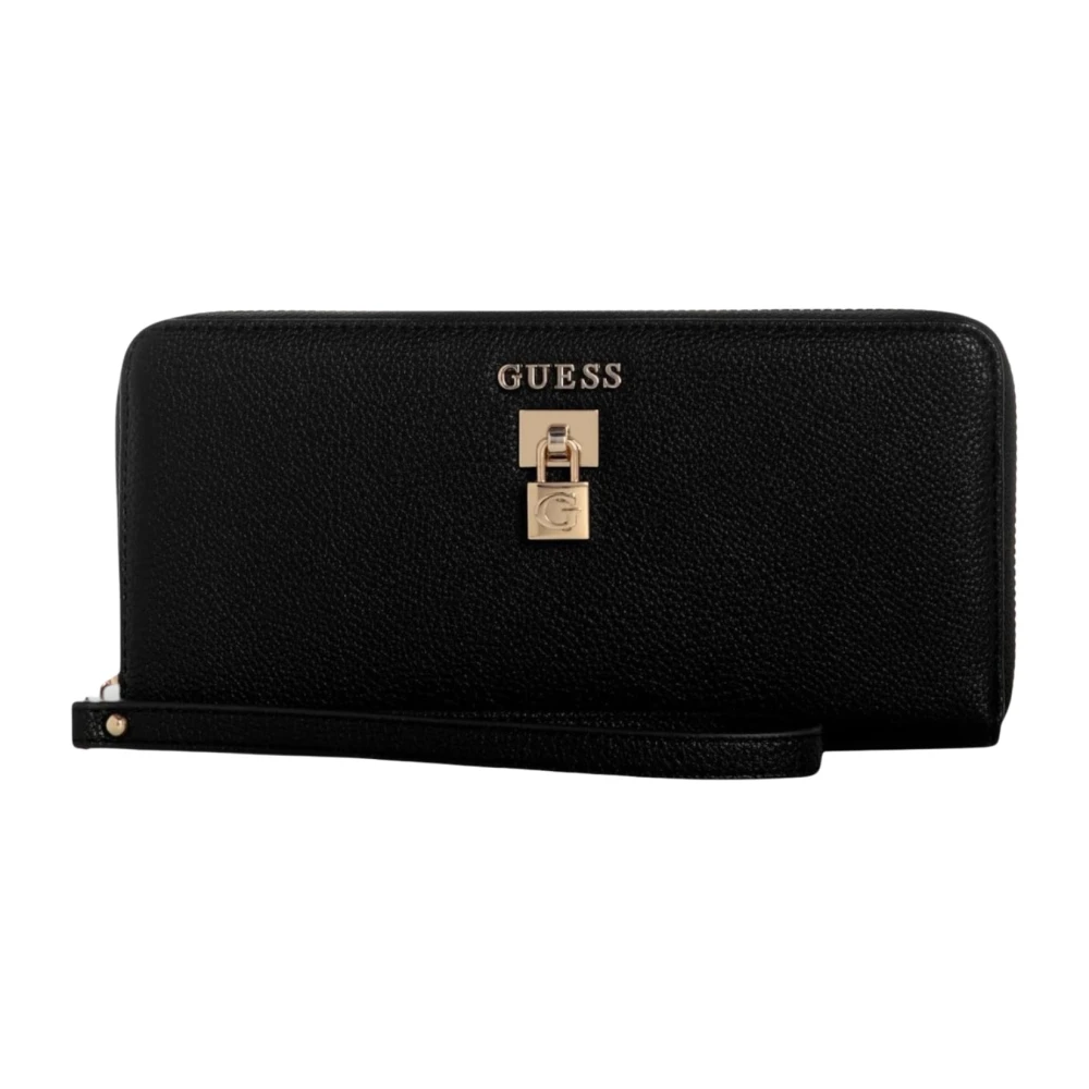 Guess Women's Black Wallets & Cardholders, One Size, Wallet