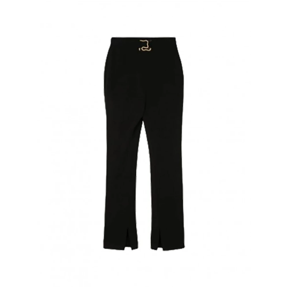 Just Cavalli Elegante Stretch Design Broek met Stijlvolle Details Black Dames