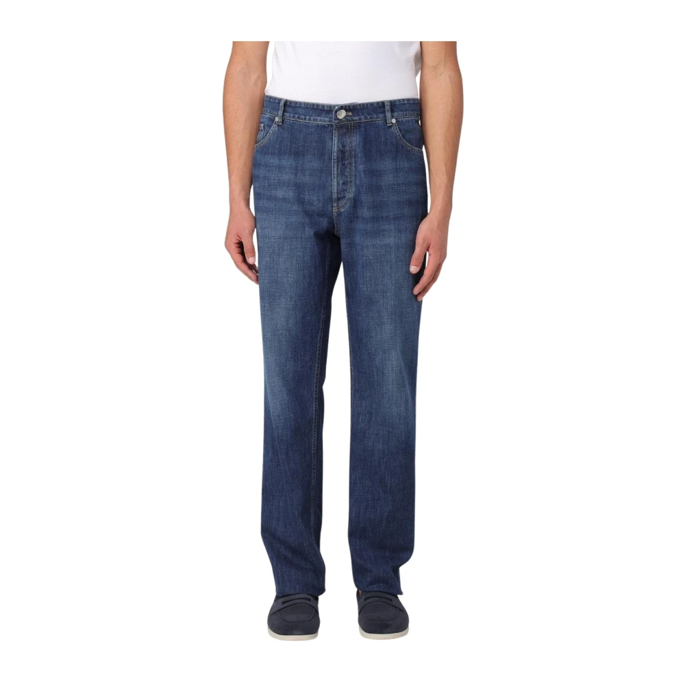 Jeans > Straight Jeans - - Brunello Cucinelli - Modalova
