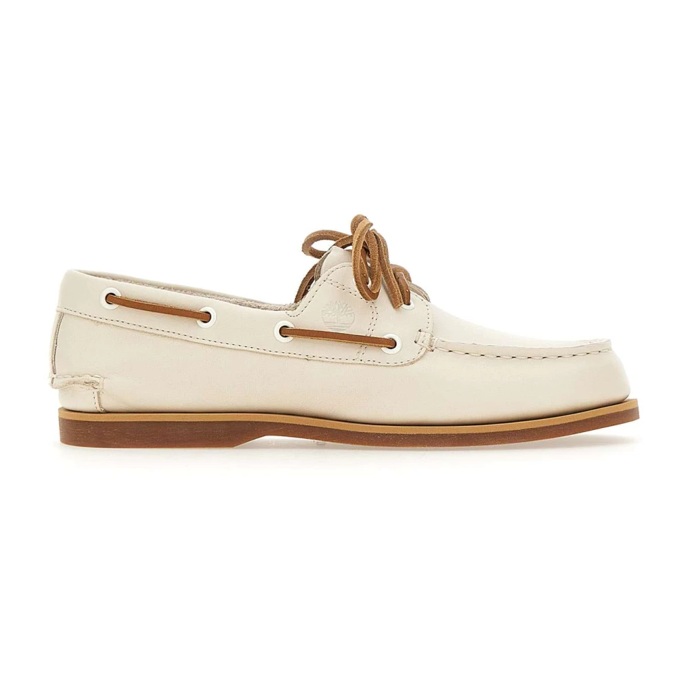Timberland Women's White Boat Shoes, 5 Uk, Classic Loafer