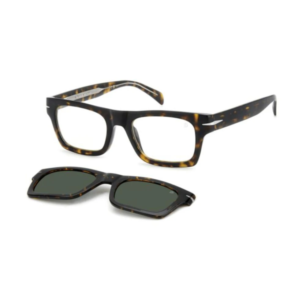 Eyewear By David Beckham Unisex Brown Glasses, 51 Mm, Db 7129/Cs