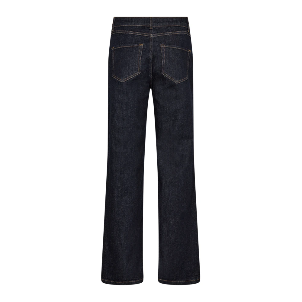 Soyaconcept Klassieke Straight Leg Denim Jeans Blue Dames