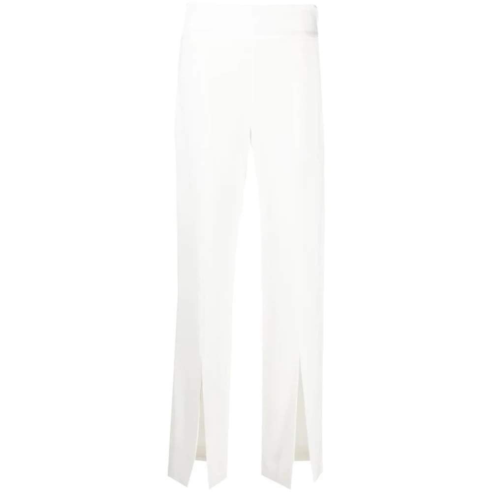 Simkhai Witte Casual Broek met Split White Dames