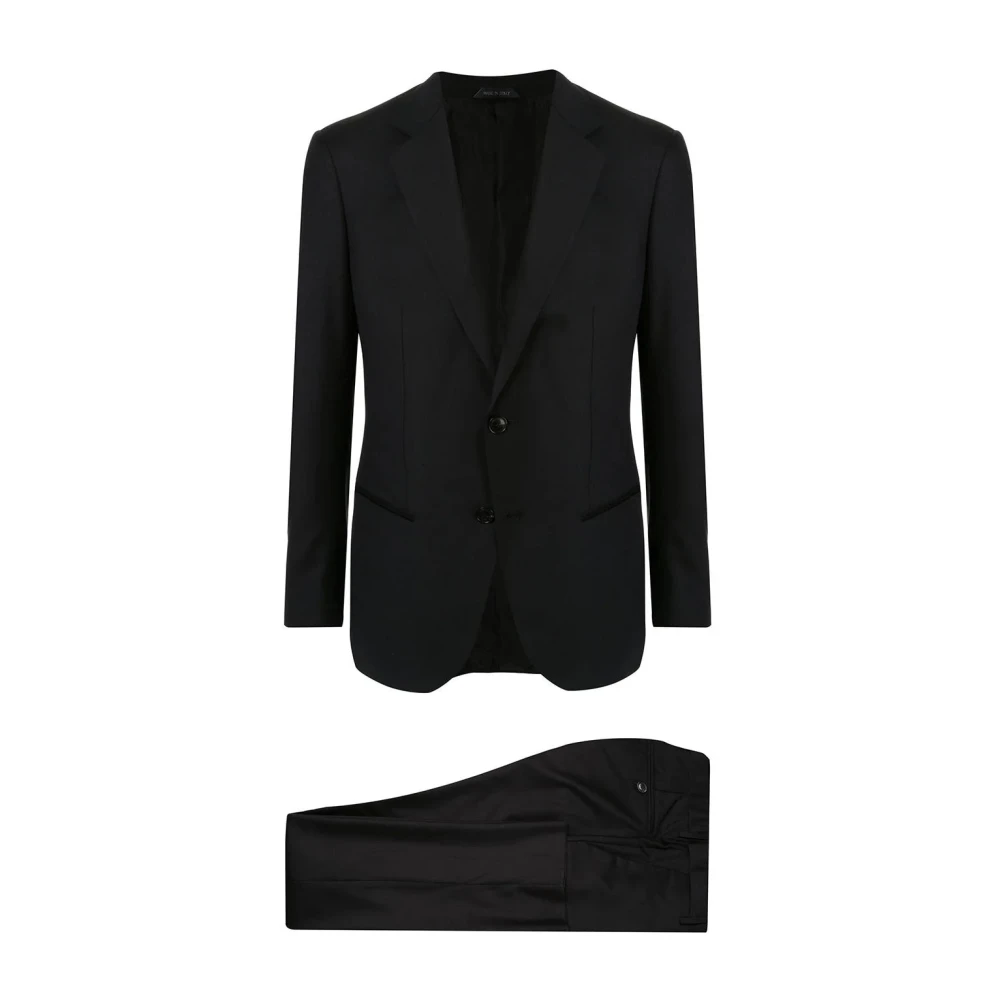 Giorgio Armani Suit Sets Black Heren