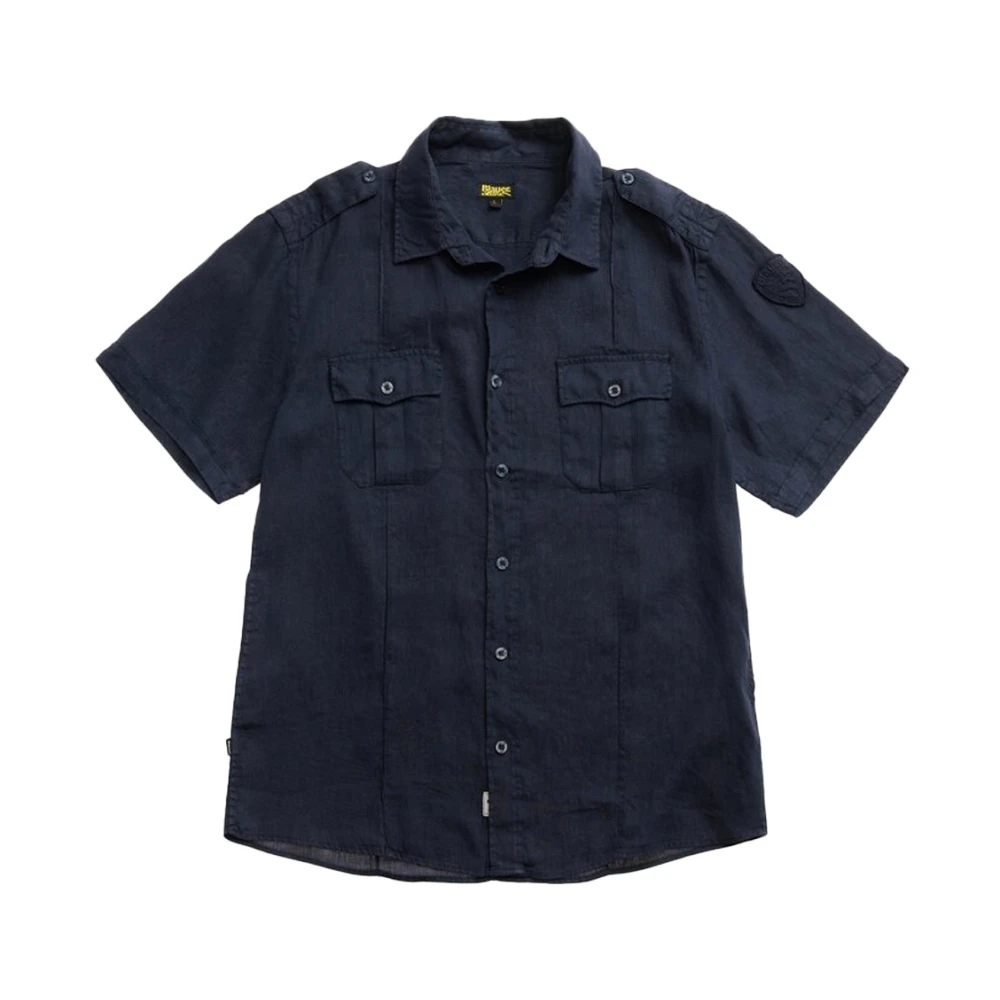 Shirts > Short Sleeve Shirts - - Blauer - Modalova