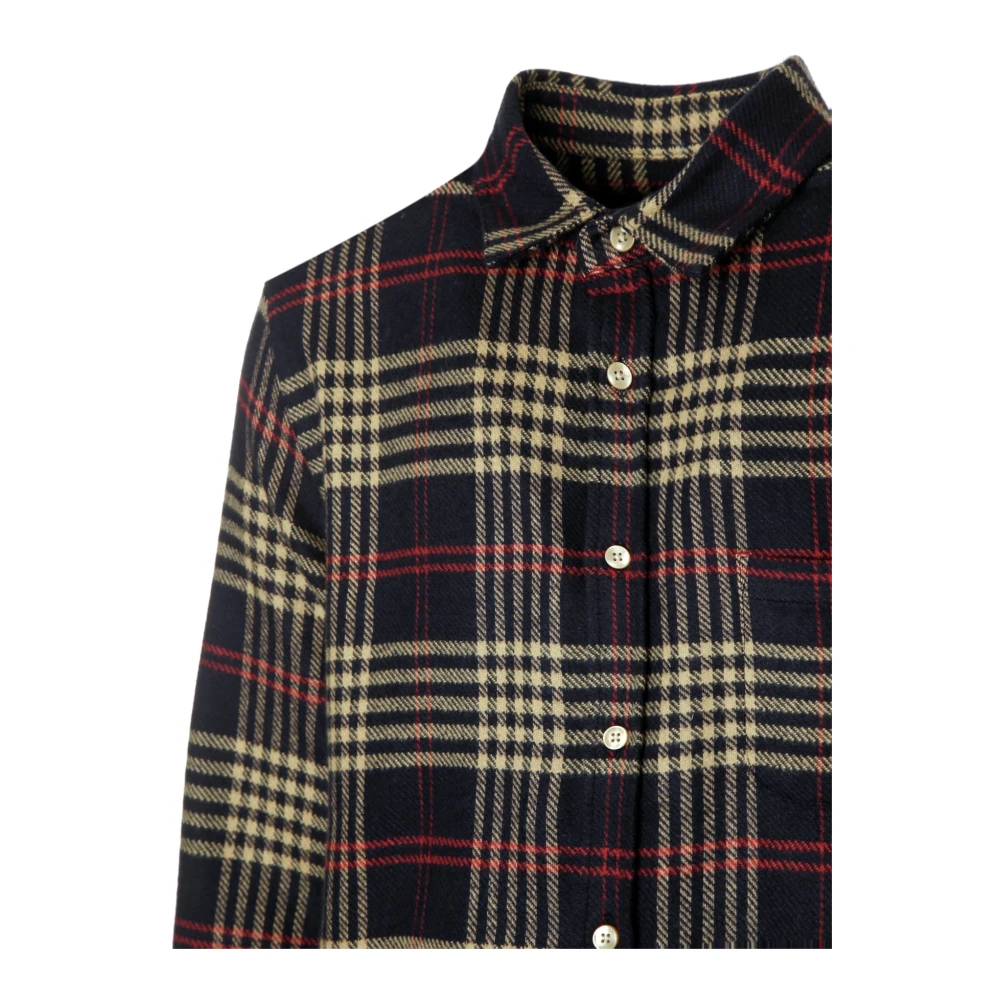 Portuguese Flannel Geruite Flanellen Hemd Multicolor Heren