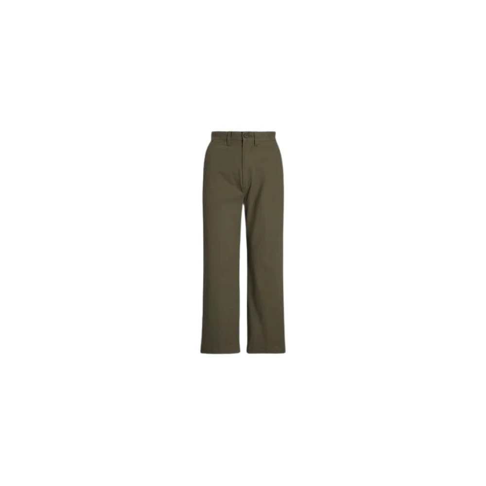 Ralph Lauren Chino Broek Groot Olijf Green Dames