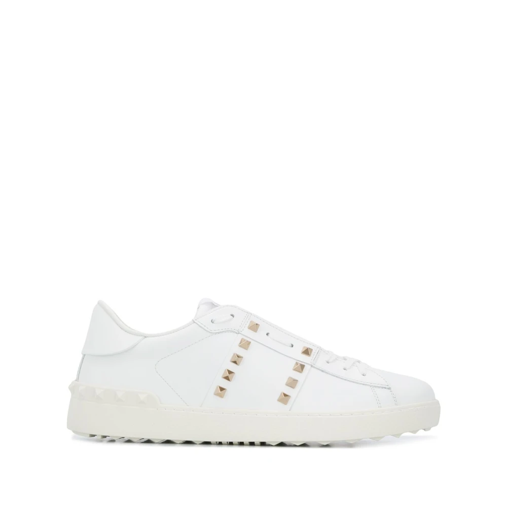 Valentino Garavani Rockstud Untitled Sneaker - Male - Sneakers - White - 7 1/2 Uk - Shoes