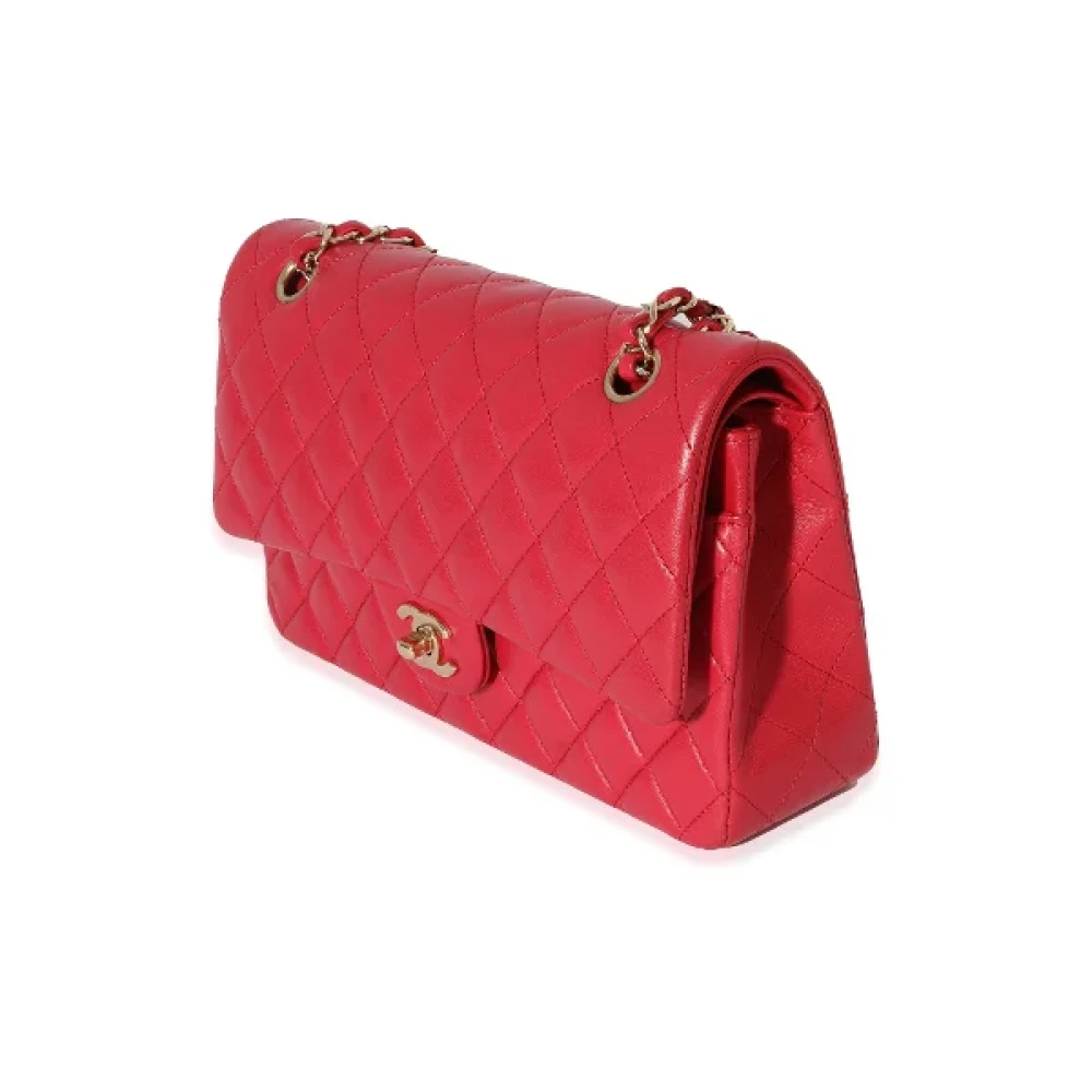 Chanel Vintage Pre-owned Leather chanel-bags Pink Dames
