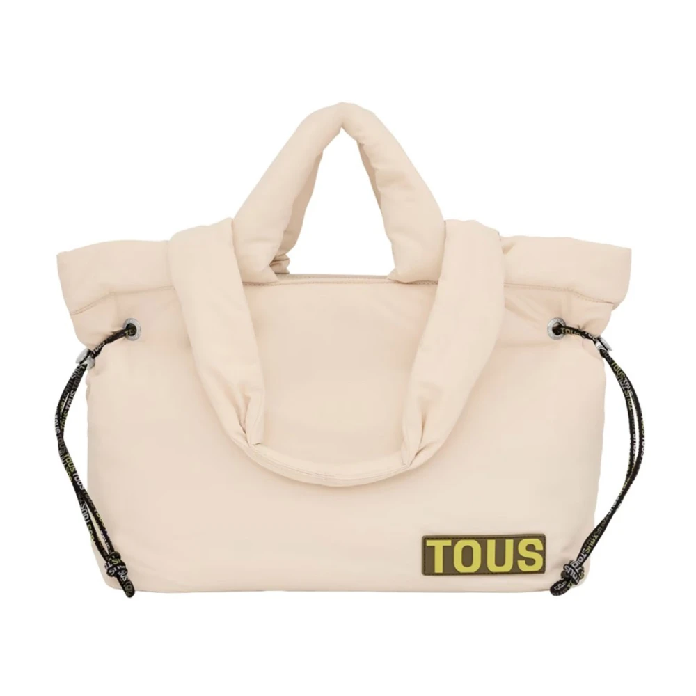 Tous Beige Textiel Tote Tas Beige Dames