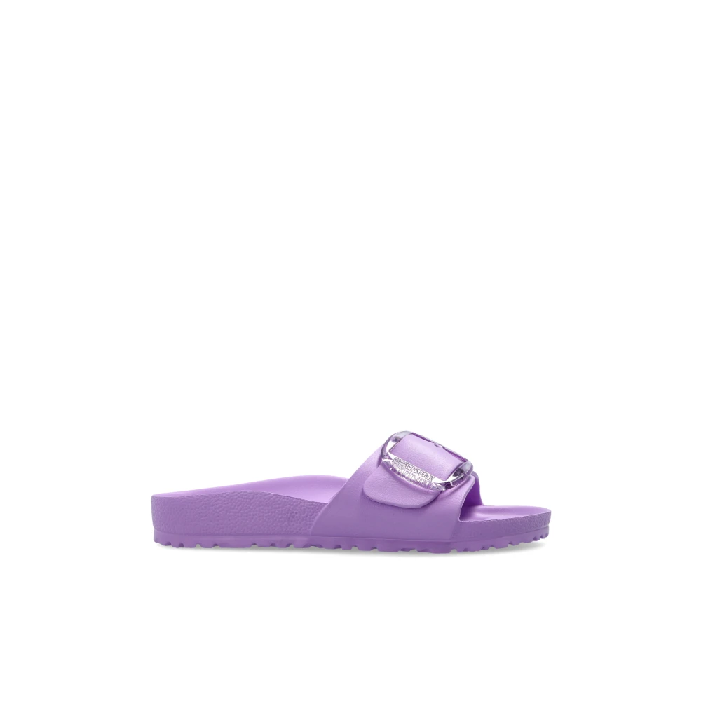 Birkenstock Women's Purple Sliders, 5 Uk, Madrid Big Buckle Eva