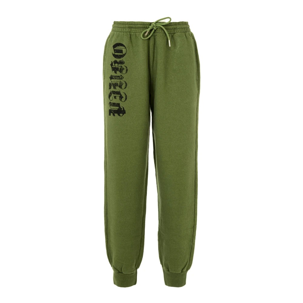 Pinko Sportieve Groene Sweatpants voor Vrouwen Green Dames