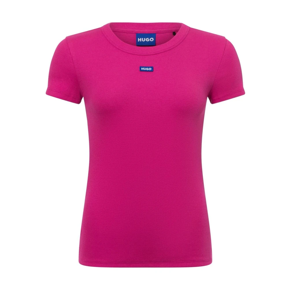 Hugo - Tops > T-Shirts - Pink - Hugo - Modalova