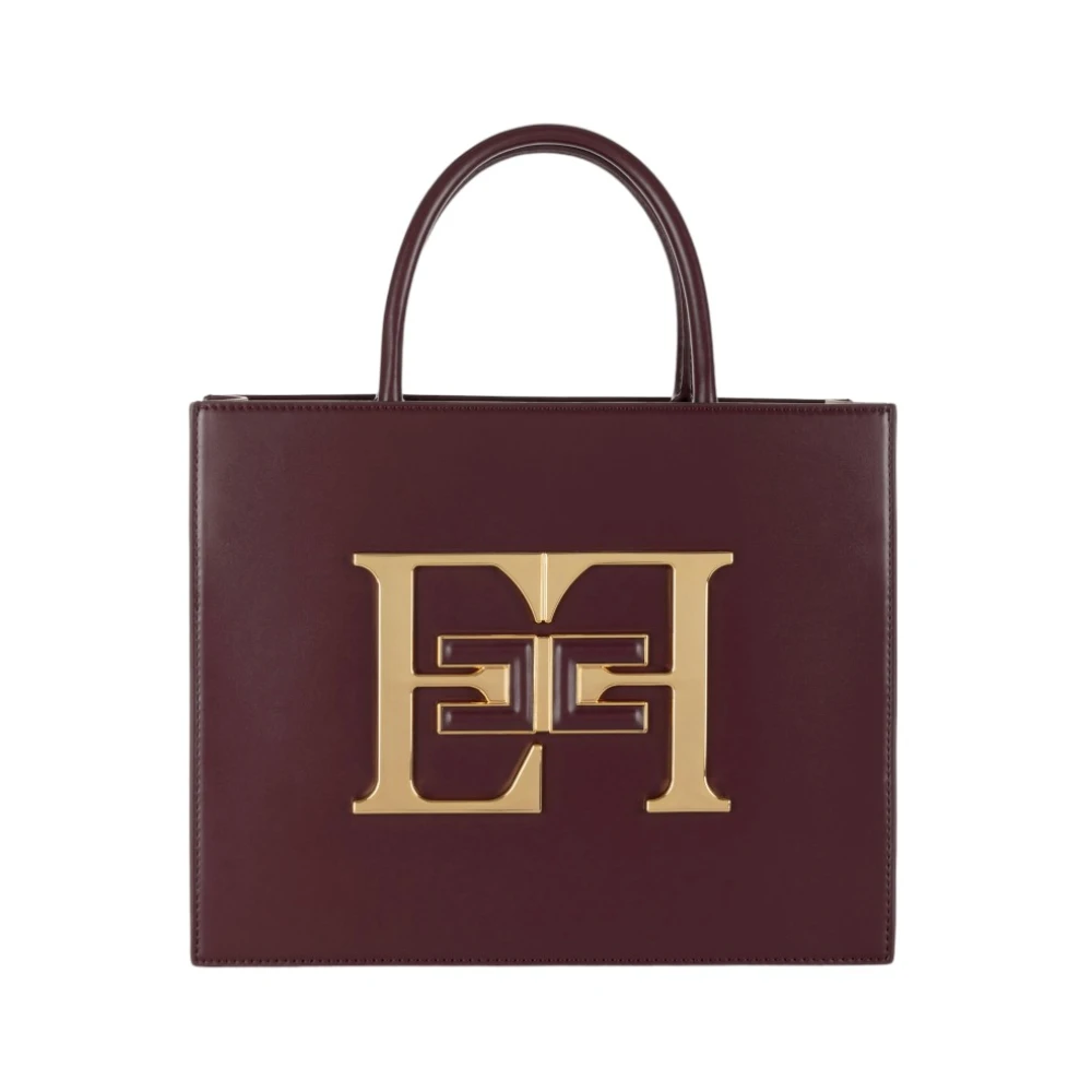 Elisabetta Franchi Stijlvolle Handtas voor Trendy Vrouwen Brown Dames