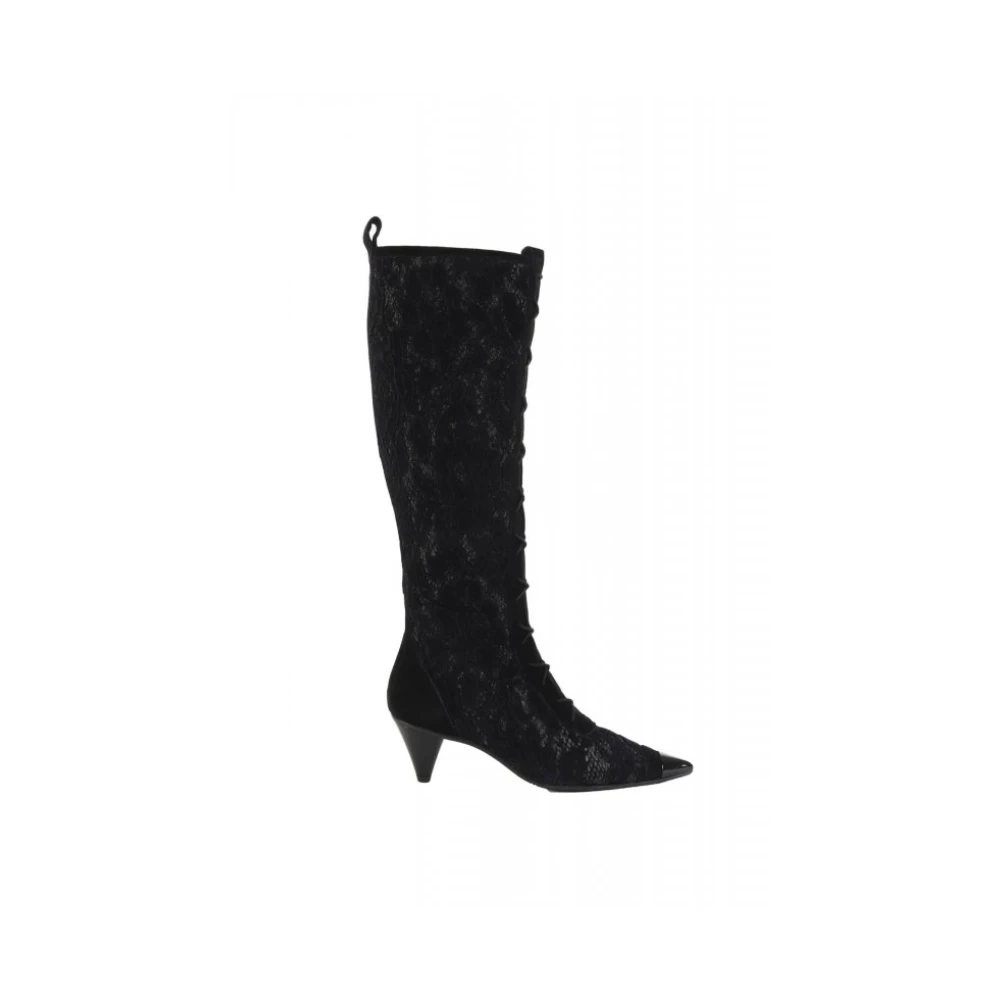 Ras Donna Nero 7334-R Heeled Boot