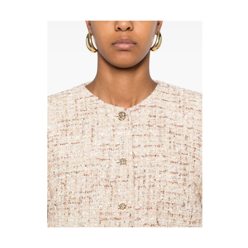 IRO Beige knoopsluiting buitenkleding met zakken Beige Dames