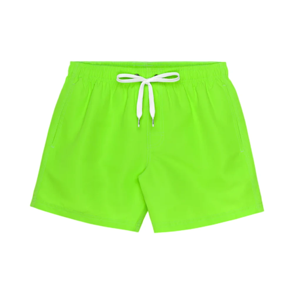 Sundek Men's Green Beachwear, S, Sea Clothing