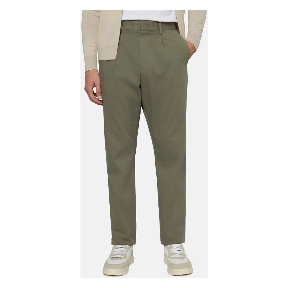 Boggi Milano Trousers Beige Heren