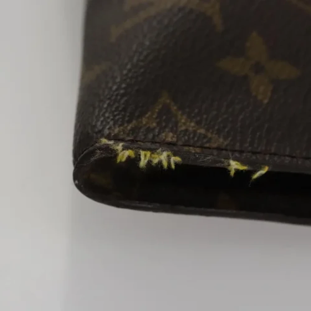 Louis Vuitton Vintage Pre-owned Canvas pouches Brown Dames