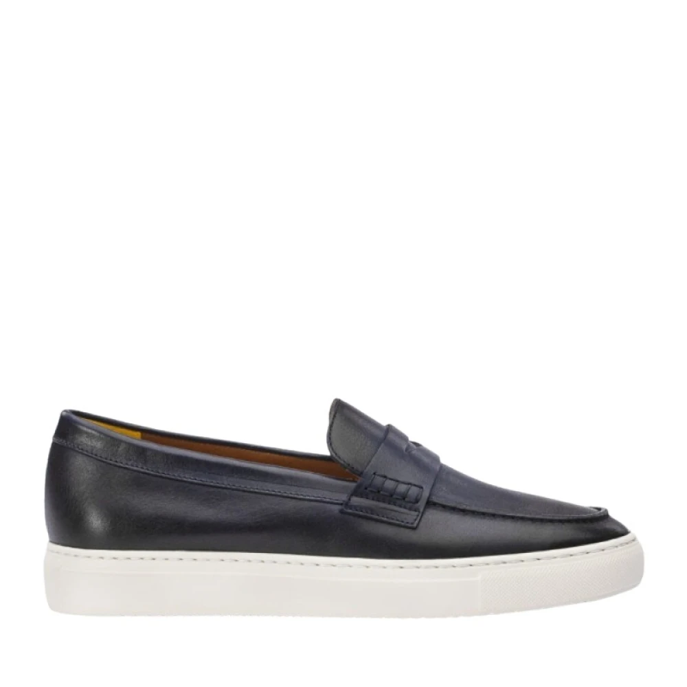 Doucal's Loafer met dubbele gesp