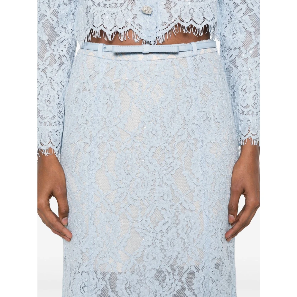 Self Portrait Stijlvolle Rokken Collectie Blue Dames