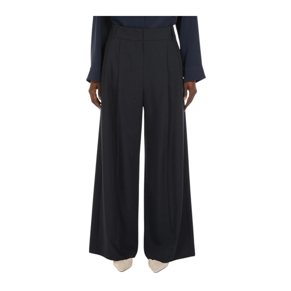 Trousers > Wide Trousers - - Max Mara Studio - Modalova