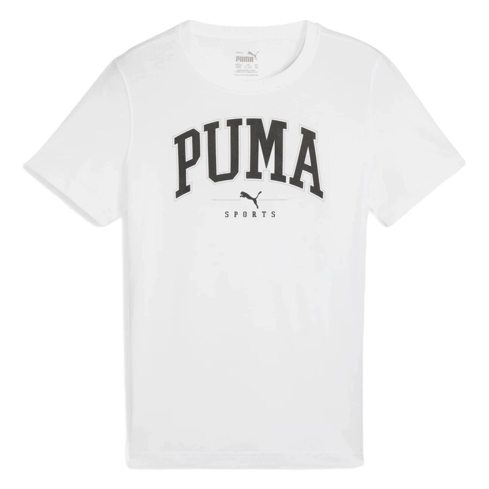 Puma Lag T-shirt för Barn White, Pojke