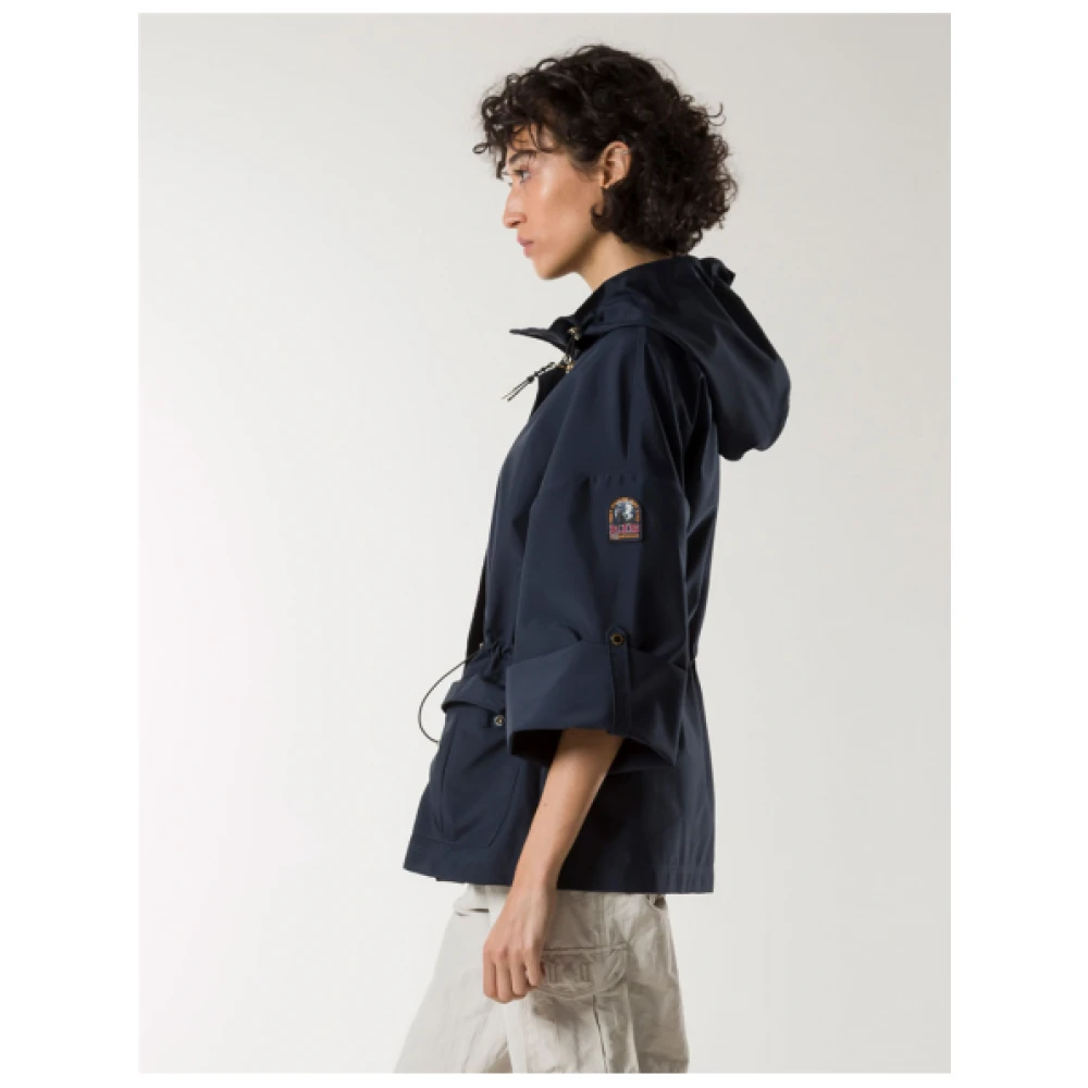 Parajumpers Oversized Hooded Parka Hailee Blue Dames