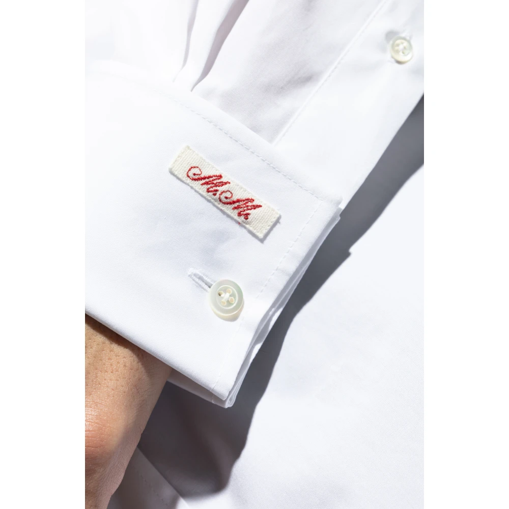 Maison Margiela Katoenen overhemd White Heren