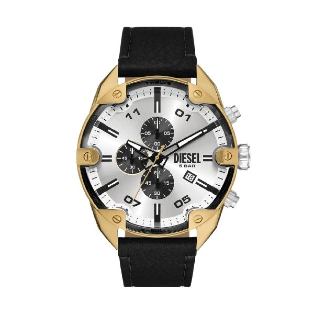 Diesel Uomo Nero Accessori, Taglia Unica, New,