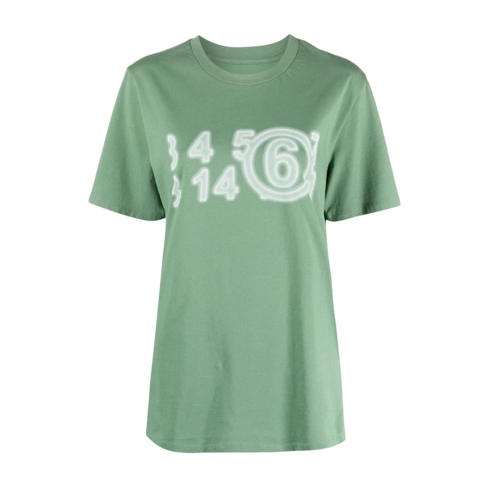 MM6 Maison Margiela T-Shirts Green Dames