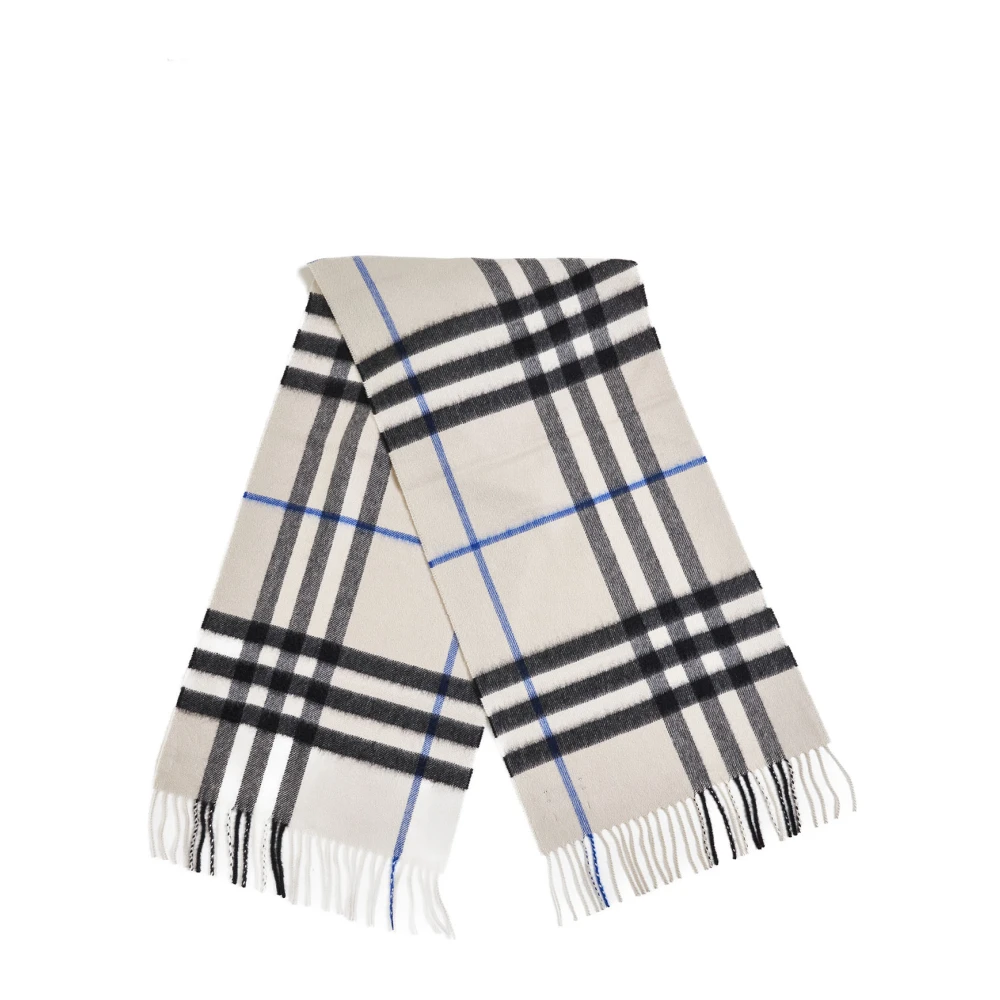 Burberry Stijlvolle Sjaals Collectie White Heren