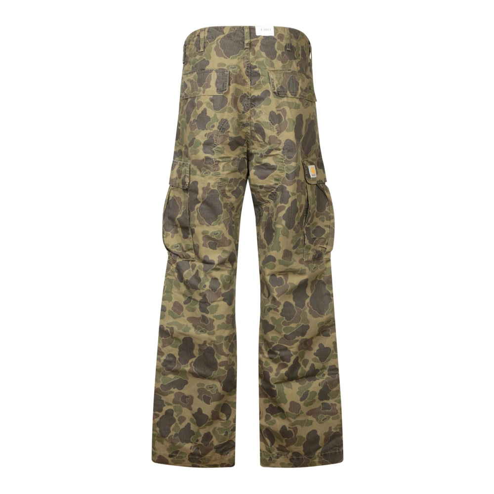 Carhartt WIP Groene Broek Stijl Aw24 Green Heren