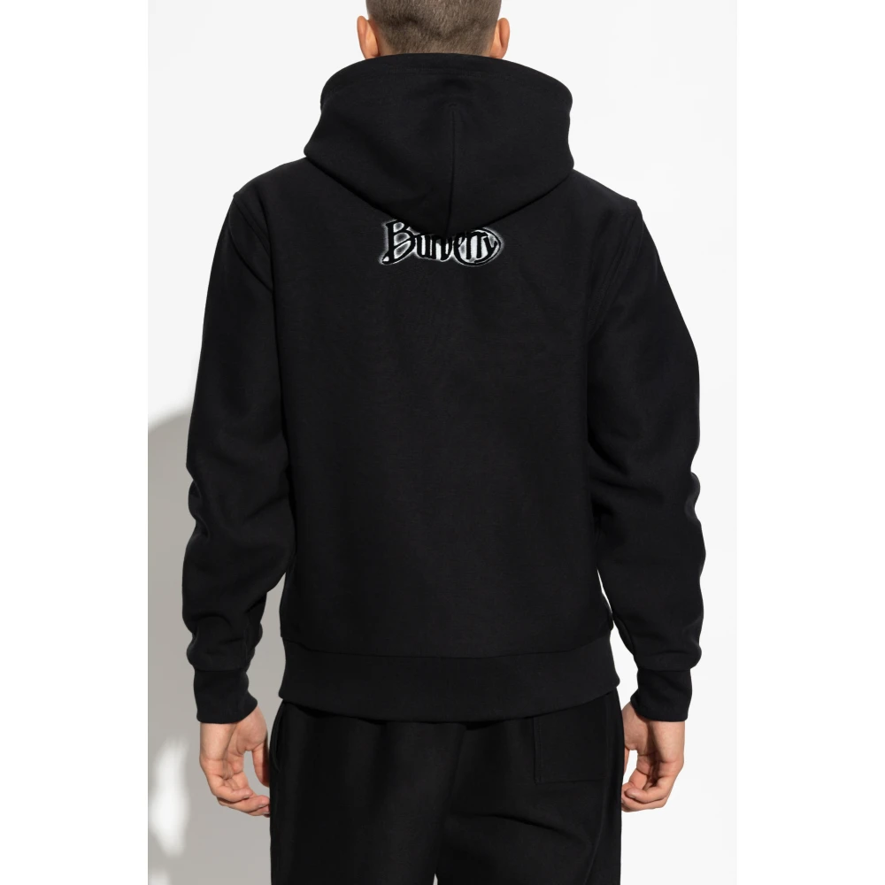 Burberry Hoodie Black Heren